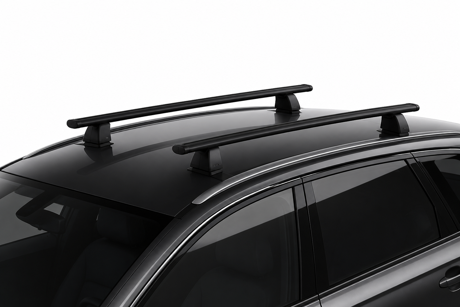 Thule krovni nosač montiran na automobil – najam Zagreb